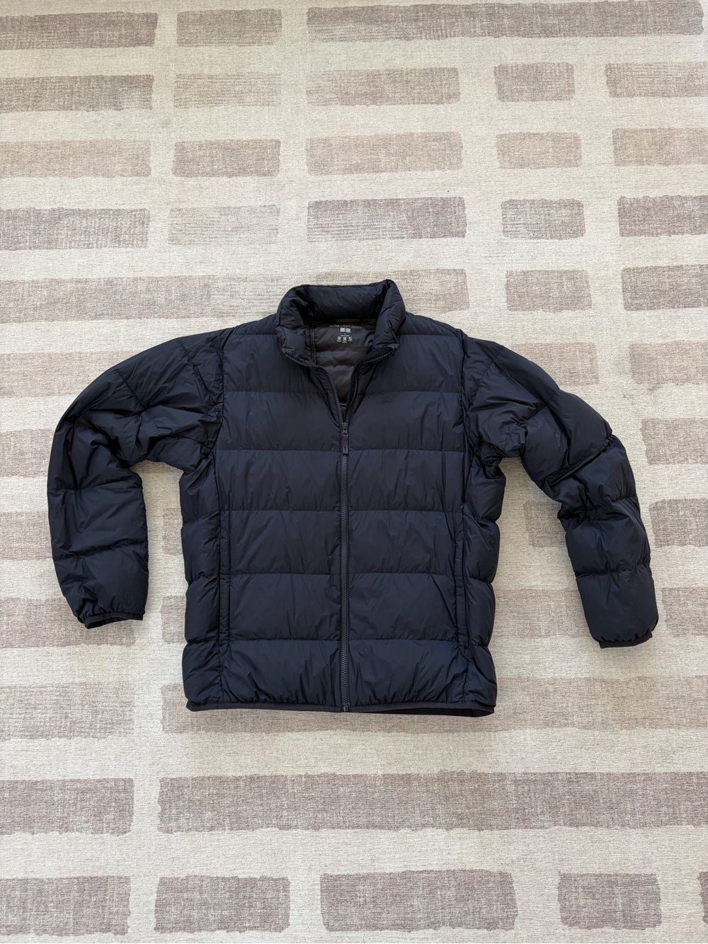Uniqlo Navy Blue Quilted Down Puffer Jacket